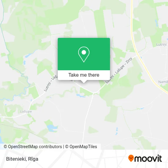 Bitenieki map