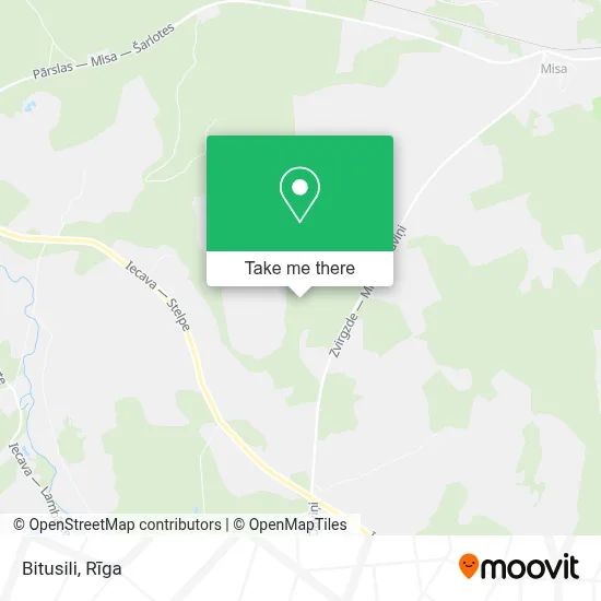 Bitusili map