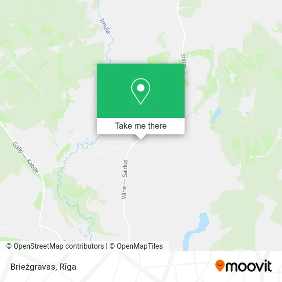 Briežgravas map