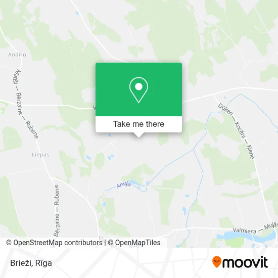 Brieži map