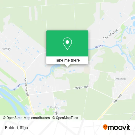 Bulduri map