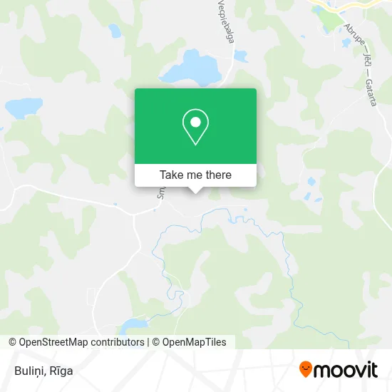 Buliņi map