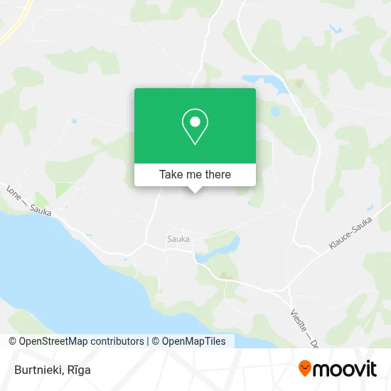 Burtnieki map