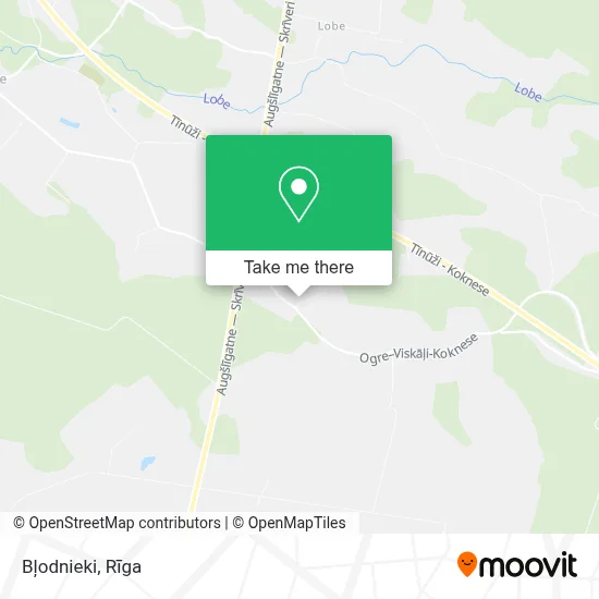 Bļodnieki map