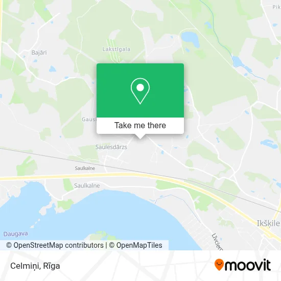 Celmiņi map