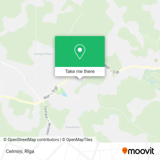 Celmiņi map
