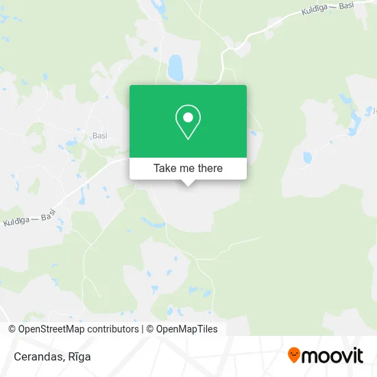 Cerandas map