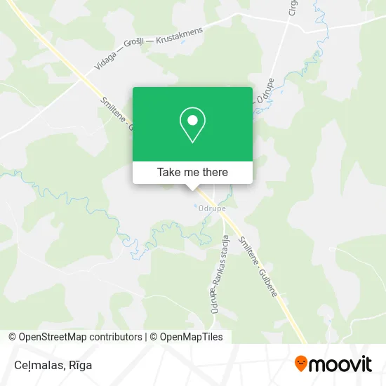 Ceļmalas map