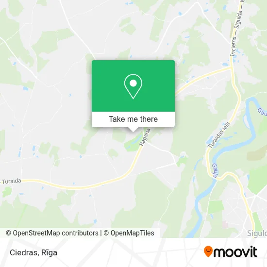 Ciedras map