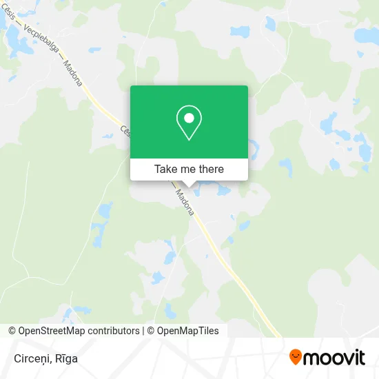 Circeņi map
