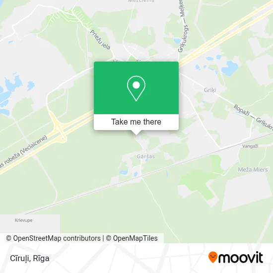 Cīruļi map