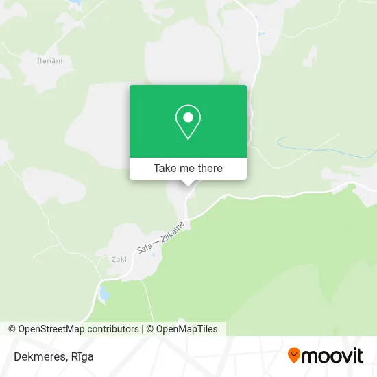 Dekmeres map