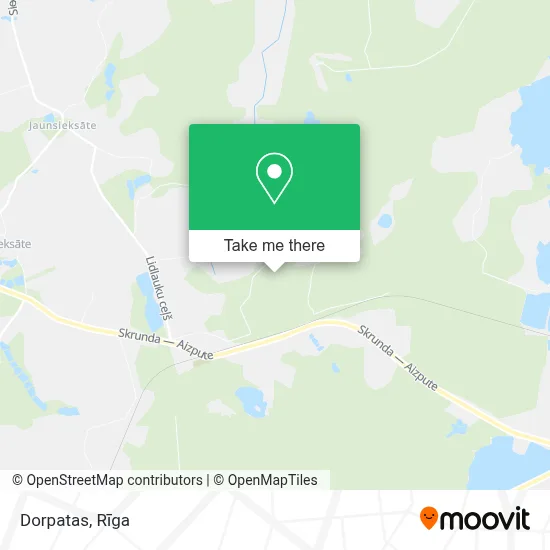 Dorpatas map