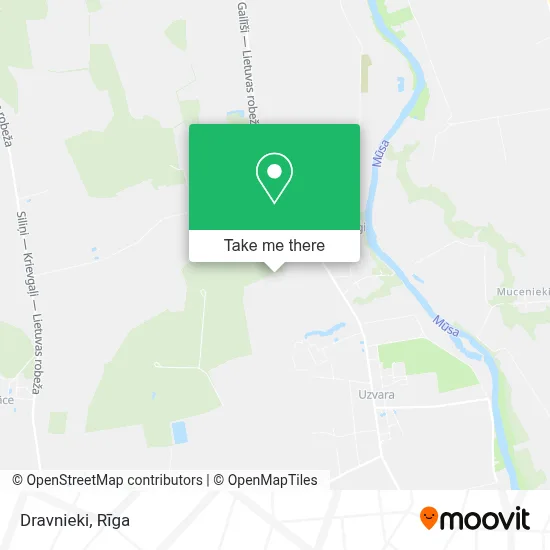 Dravnieki map
