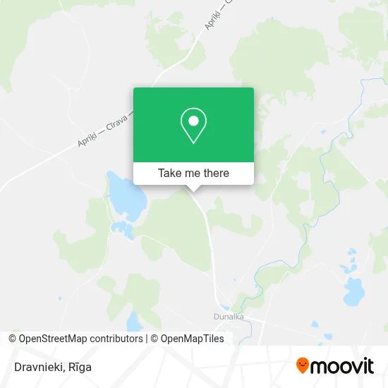 Dravnieki map