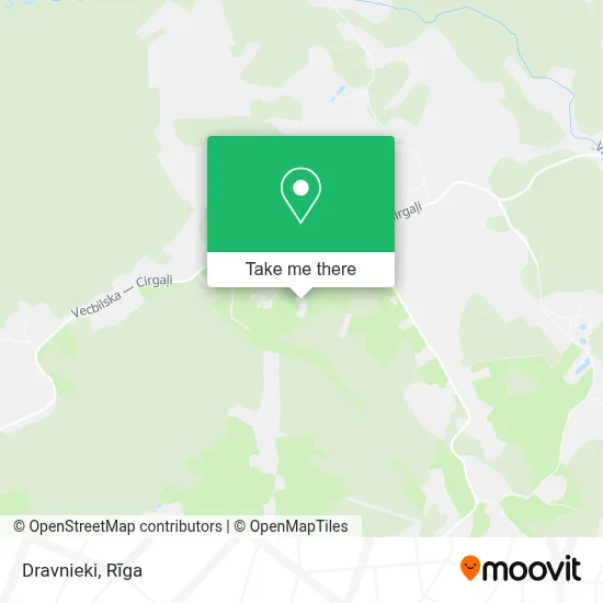 Dravnieki map