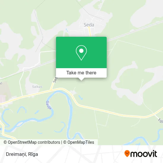 Dreimaņi map