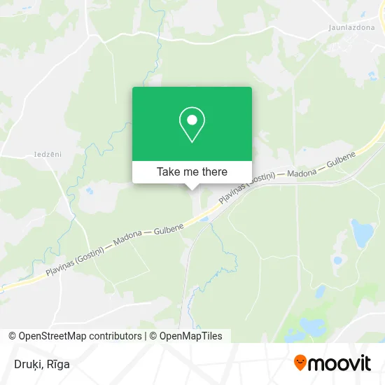 Druķi map
