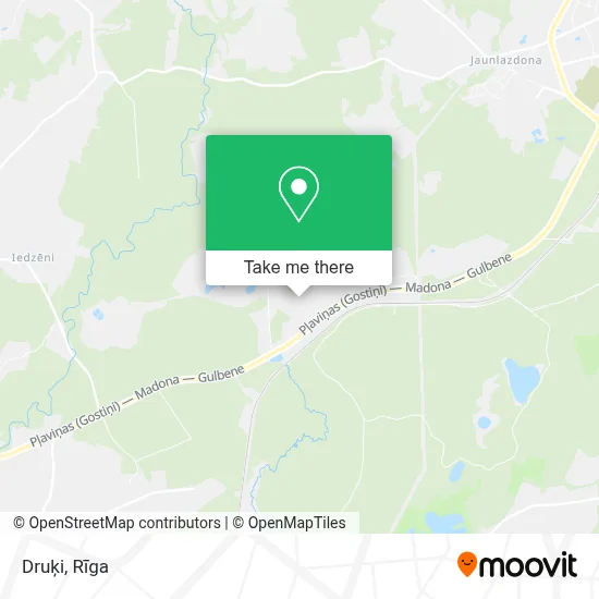 Druķi map