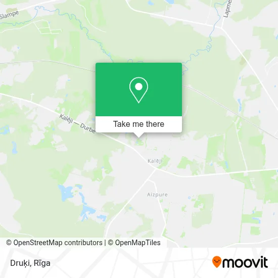 Druķi map