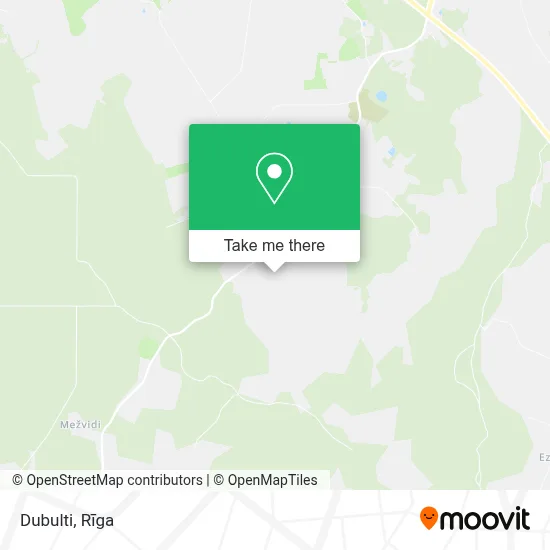 Dubulti map