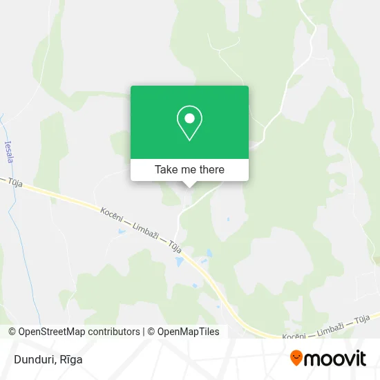 Dunduri map