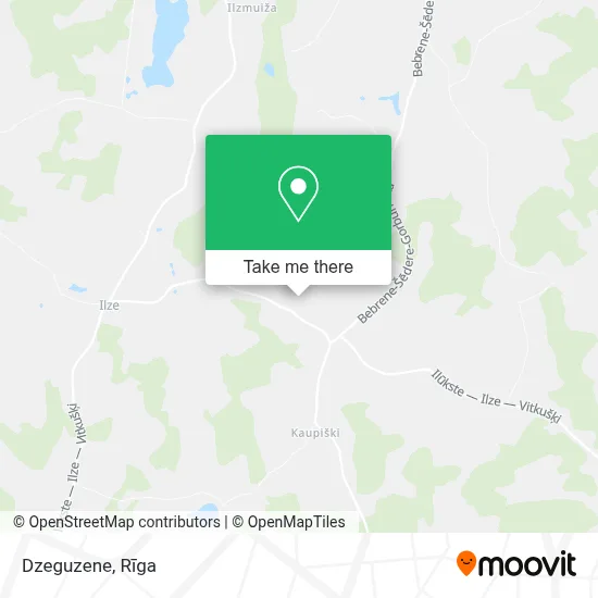 Dzeguzene map