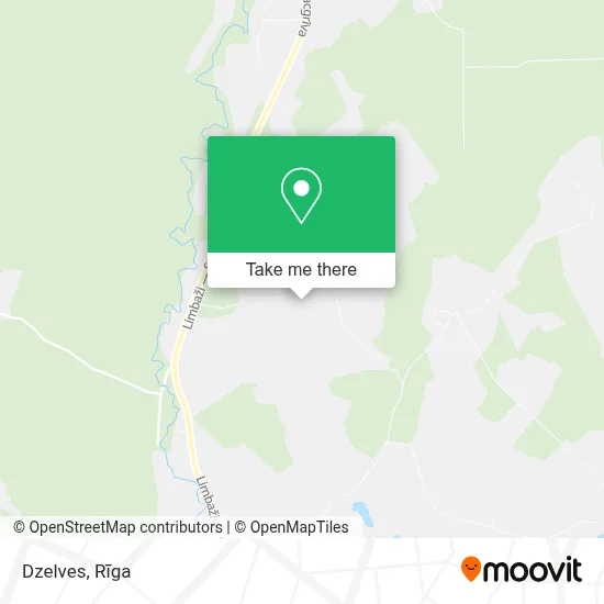 Dzelves map