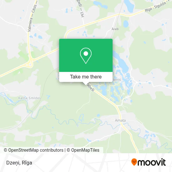 Dzeņi map