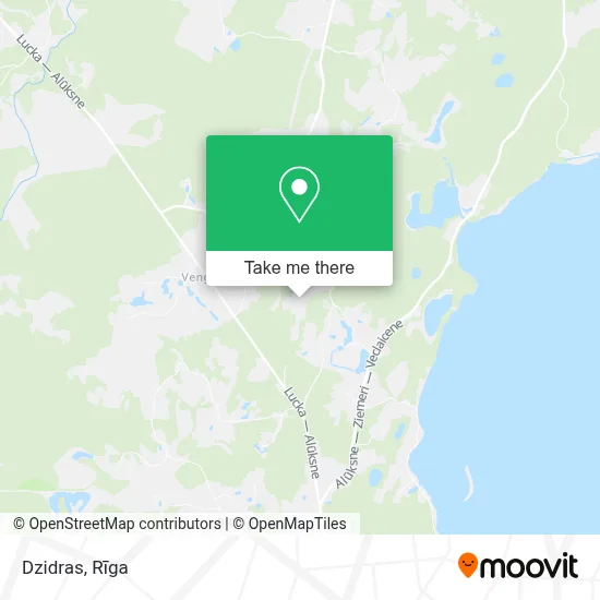 Dzidras map
