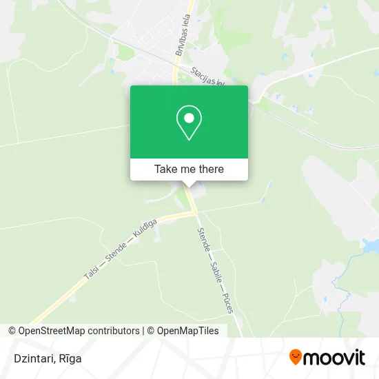 Dzintari map