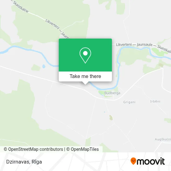Dzirnavas map