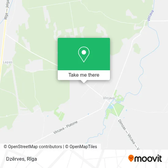 Dzērves map