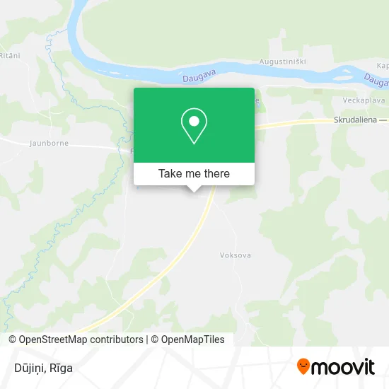 Dūjiņi map