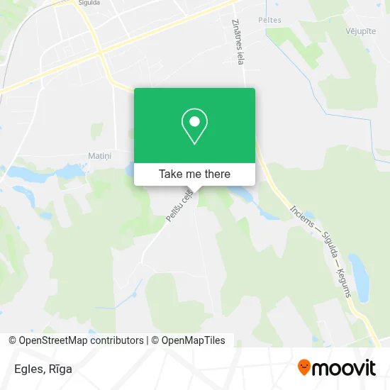 Egles map