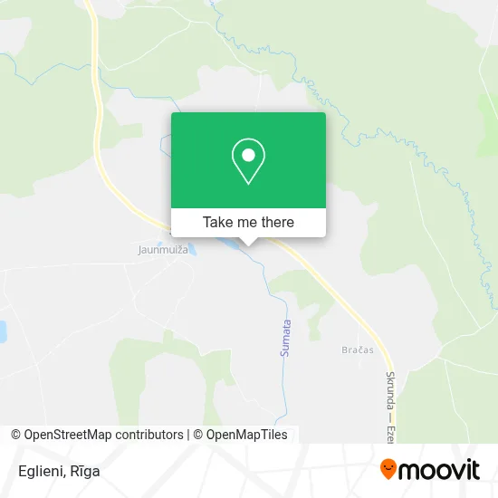 Eglieni map