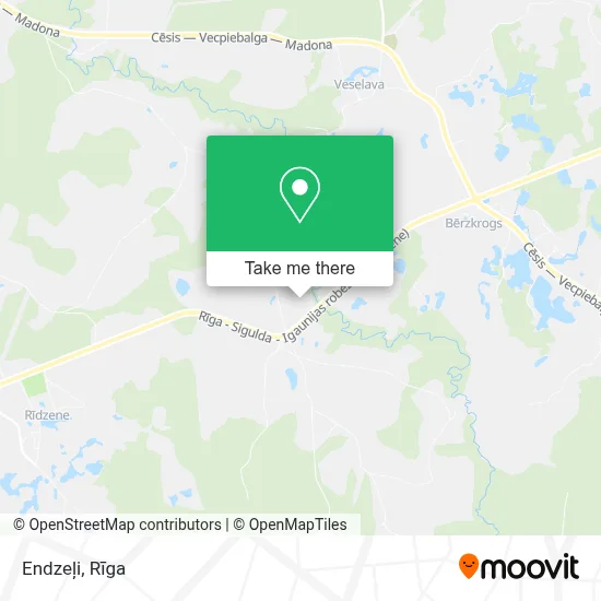 Endzeļi map