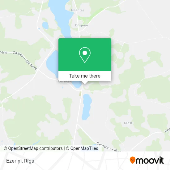 Ezeriņi map