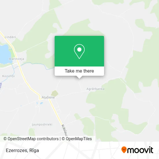 Ezerrozes map
