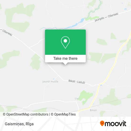 Gaismiņas map