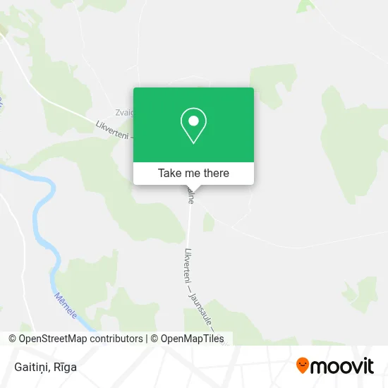 Gaitiņi map