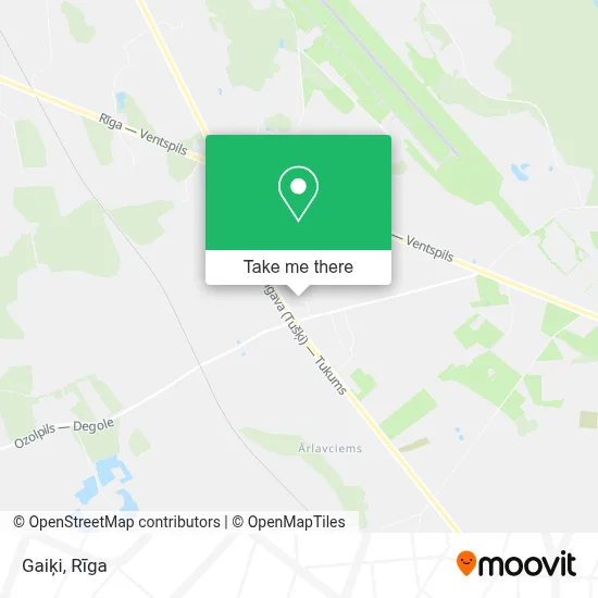 Gaiķi map
