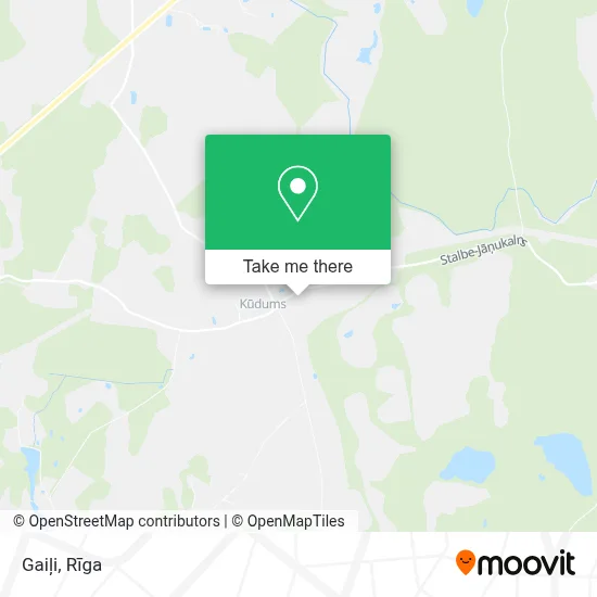 Gaiļi map
