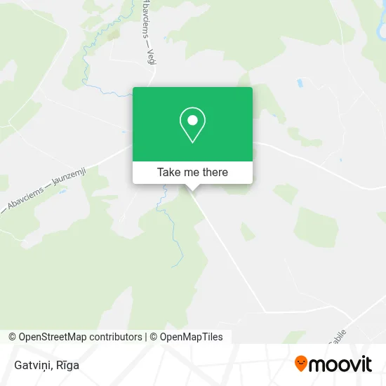 Gatviņi map