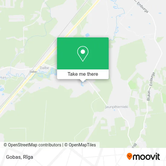 Gobas map