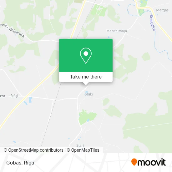 Gobas map