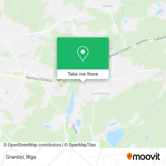 Grantiņi map