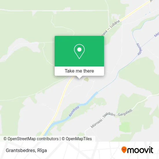 Grantsbedres map