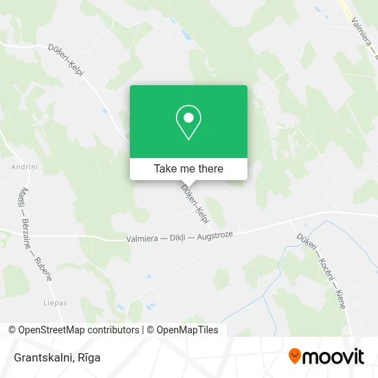 Grantskalni map