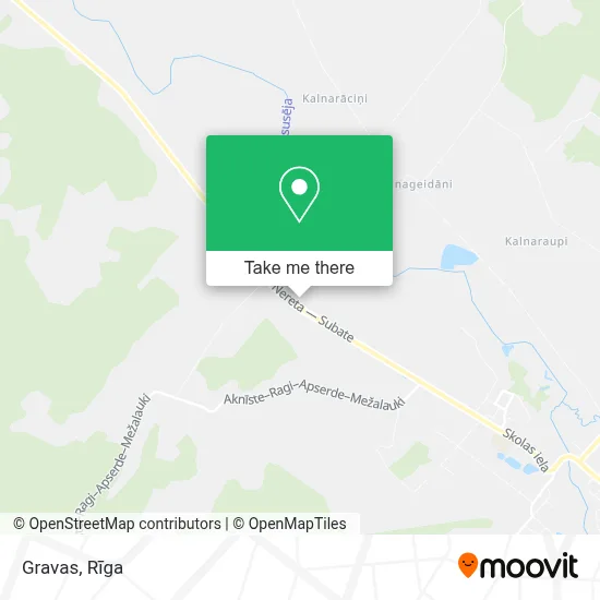 Gravas map